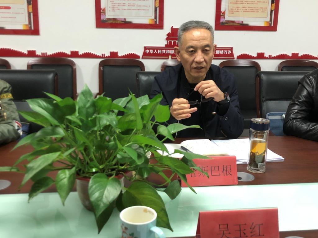 内蒙古农业大学纪委书记哈斯巴根一行到兽医学院调研